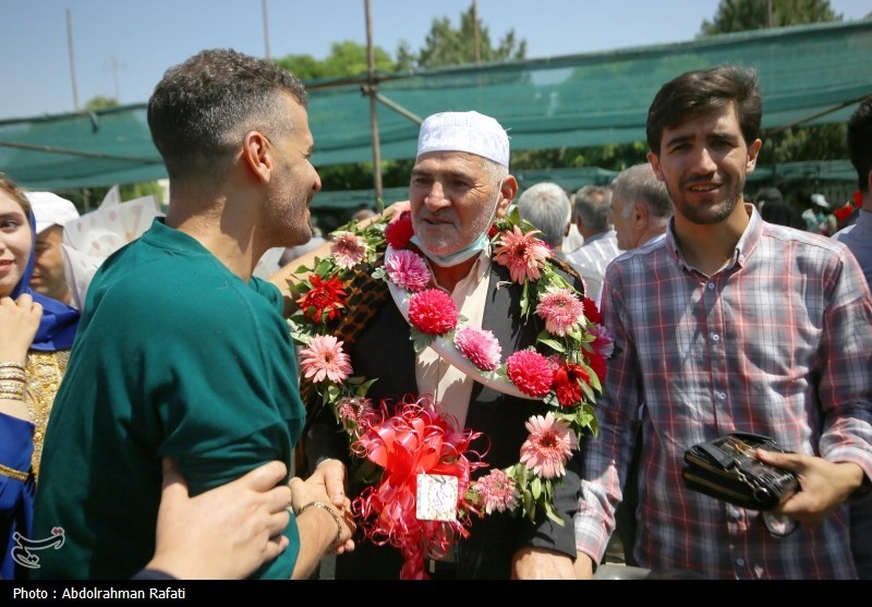 بازگشت حجاج کردستان و همدان + تصویر