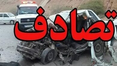 ‌تصادف خونین در جاده میناب به بندرعباس با 4 کشته