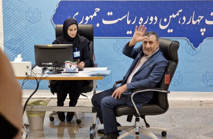 ثبت‌نام رضوانی در انتخابات ریاست جمهوری