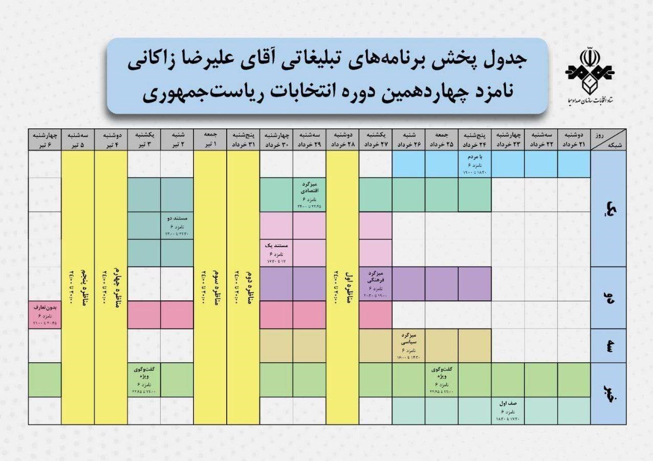 چهاردهمین دوره انتخابات ریاست جمهوری ایران , علیرضا زاکانی , 