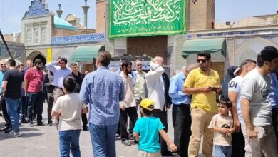 حضور باشکوه رای اولی‌ها اردبیل در پای صندوق‌های رای+فیلم