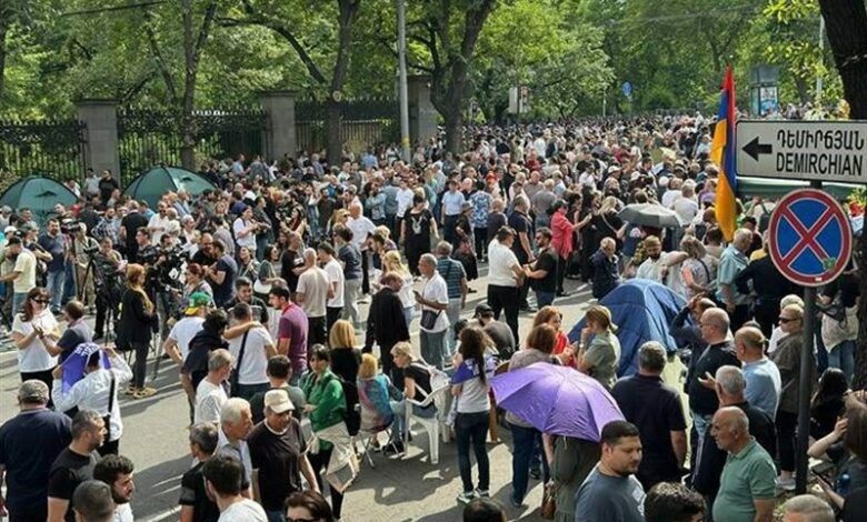 مخالفت پارلمان ارمنستان با جلسه رای عدم اعتماد به پاشینیان