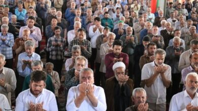 نماز عید قربان در سراسر استان سمنان اقامه شد+تصویر