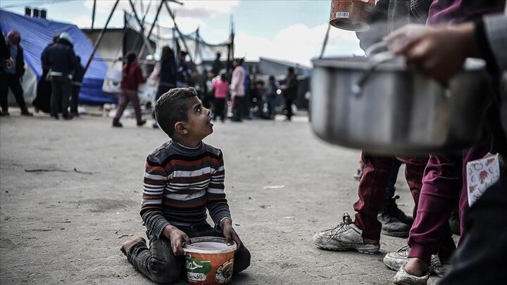 هلال احمر فلسطین: شبح قحطی بر نوار غزه سایه افکنده است