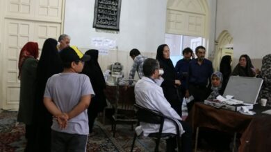 ویزیت رایگان 420 نفر در اردوی جهادی سلامت پاکدشت