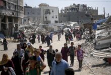 آوارگی ۱۸۰ هزار فلسطینی در خان یونس طی ۴ روز
