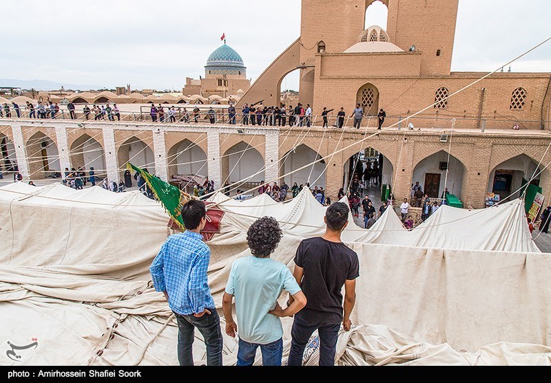 آیین سنتی «پوش‌کشی» یزد برای ثبت ملی آماده می‌شود