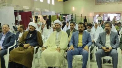 افتتاح نمایشگاه ازدواج آسان در حسینیه جماران بیرجند + تصویر