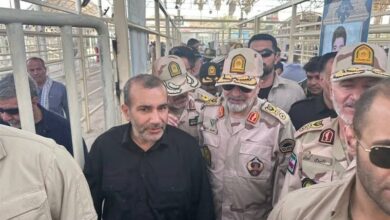 بازدید سردار رادان از مرز ‌شلمچه/ آمادگی صددرصدی پلیس