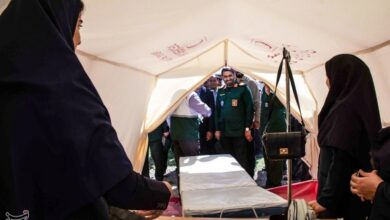 بیمارستان صحرایی در مرز مهران مستقر می‌شود