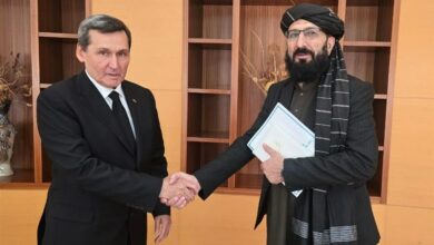 ترکمنستان دیپلمات طالبان را پذیرفت