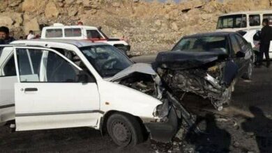 تصادف در محور ایوانکی – تهران با 3 کشته و مصدوم