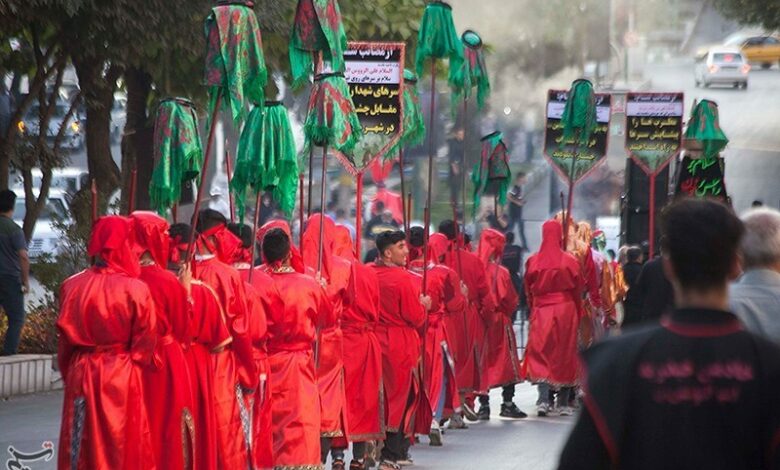 تعزیه‌خوانی 150 نفری و حرکت کاروان اسرای کربلا در گرگان