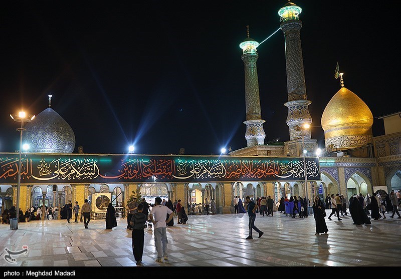 حال و هوای آستان مقدس عبدالعظیم (ع) در شب شام غریبان