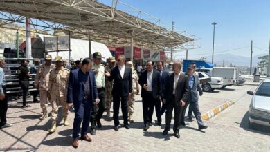 سفیر ایران در ترکیه از دروازه مرزی بازرگان – گوربولاغ بازدید کرد