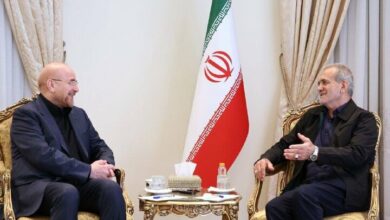قالیباف با پزشکیان دیدار کرد