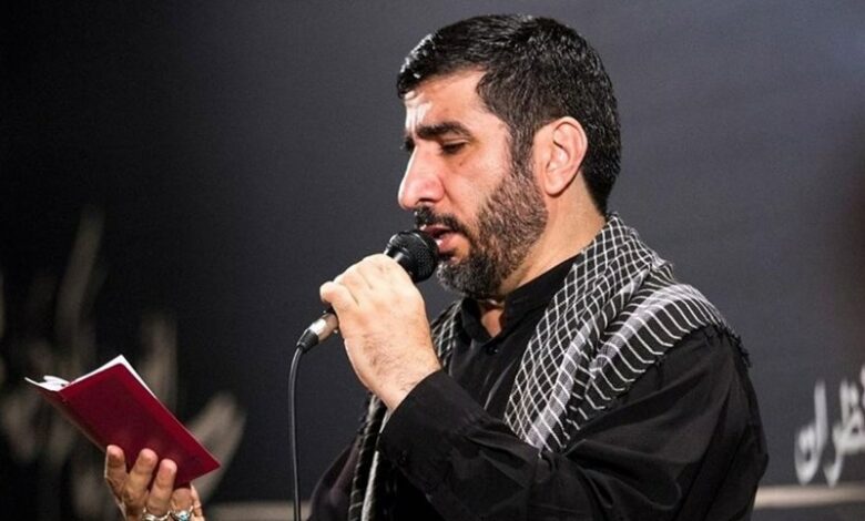 مرثیه‌خوانی زیبای حاج مهدی سلحشور در شب هفتم محرم + فیلم