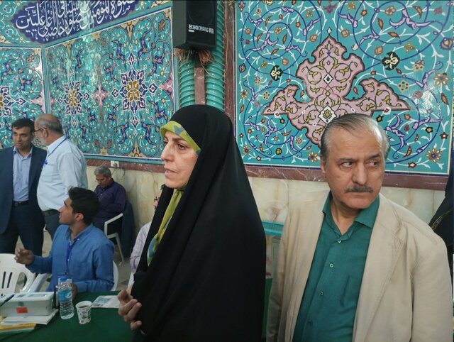 مولاوردی در انتخابات شرکت کرد