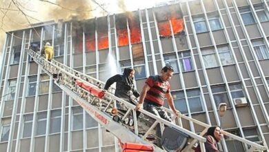 نخستین نردبان 56 متری آتش‌نشانی در استان البرز رونمایی شد
