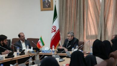 نشست علی باقری با جمعی از دانشجویان بسیجی دانشگاه تهران