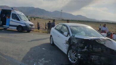 وقوع 2 تصادف مرگبار در جاده‌های شرق استان سمنان