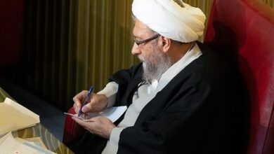 پیام تسلیت آیت الله آملی لاریجانی درپی شهادت اسماعیل هنیه