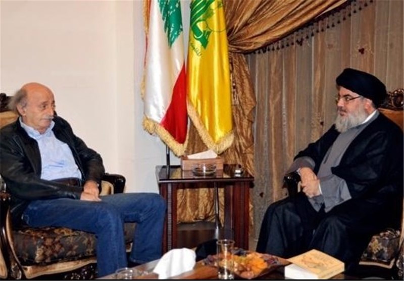 پیام قدردانی سیدحسن نصرالله برای ولید جنبلاط