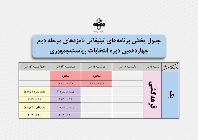 ۴ روز تا دور دوم انتخابات؛‌ تایید سلامت انتخابات/کاندیداها مناظره می‌کنند