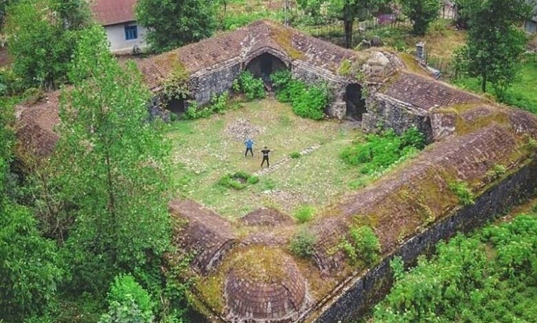 آغاز مرمت کاروانسرای «تی تی» سیاهکل پس از ثبت جهانی