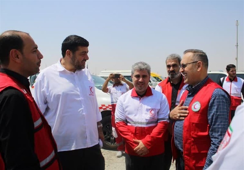 بازدید رئیس هلال احمر از مرکز درمانی «شیب» در عراق