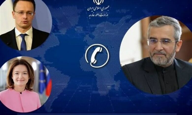 باقری:ایران حقش را با هدف صیانت از امنیت ملی اعمال خواهد کرد