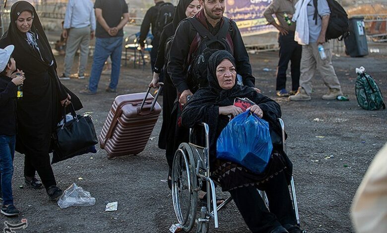 خدمات امدادی به 600زائر اربعین در پایانه‌های مرزی خوزستان