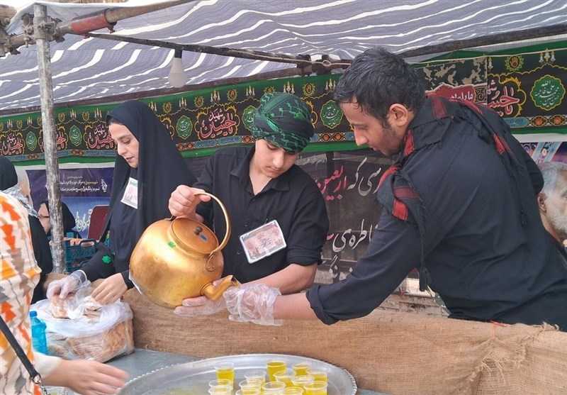 شور دلدادگی گلستانی‌ها در اربعین حسینی+تصویر