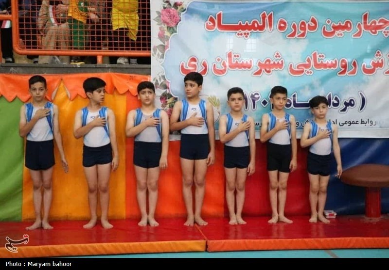 مشعل المپیاد ورزش روستایی ری با 15 رشته ورزشی روشن شد