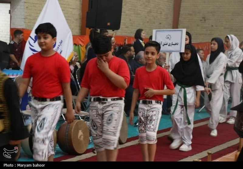 مشعل المپیاد ورزش روستایی ری با 15 رشته ورزشی روشن شد