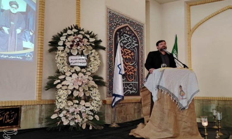پنجاه و نهمین سالگرد آیت‌الله فیروزآبادی در شهرری برگزار شد