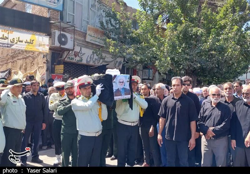 پیکر نخستین جانباز انقلاب گناباد امروز تشییع شد+تصویر