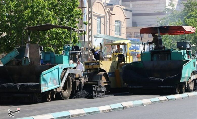 852 هزار مترمربع از آسفالت شهر کرمان انجام شد