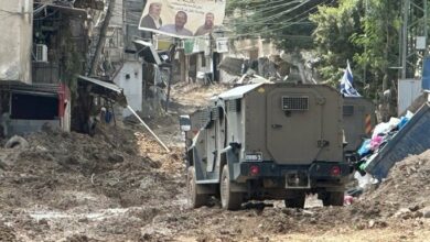 آواره شدن ۱۰۰۰ خانواده فلسطینی در «جنین»