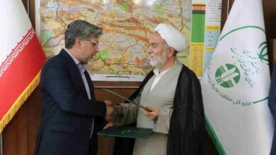 امضای تفاهمنامه نماز در محیط زیست خراسان رضوی