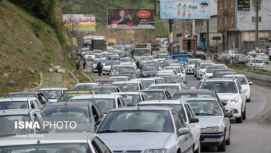 ترافیک ادامه‌دار در جاده‌های شمالی