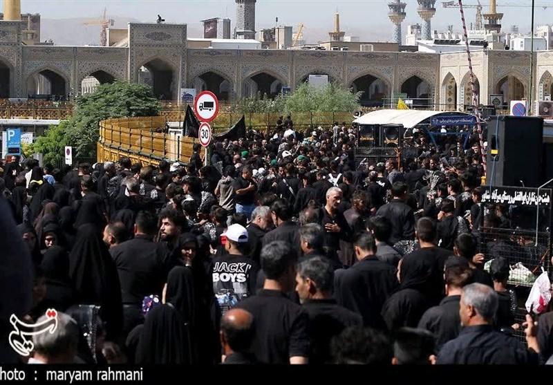 ‌حال و هوای شهر مشهد در سالروز شهادت امام رضا(ع) + تصاویر