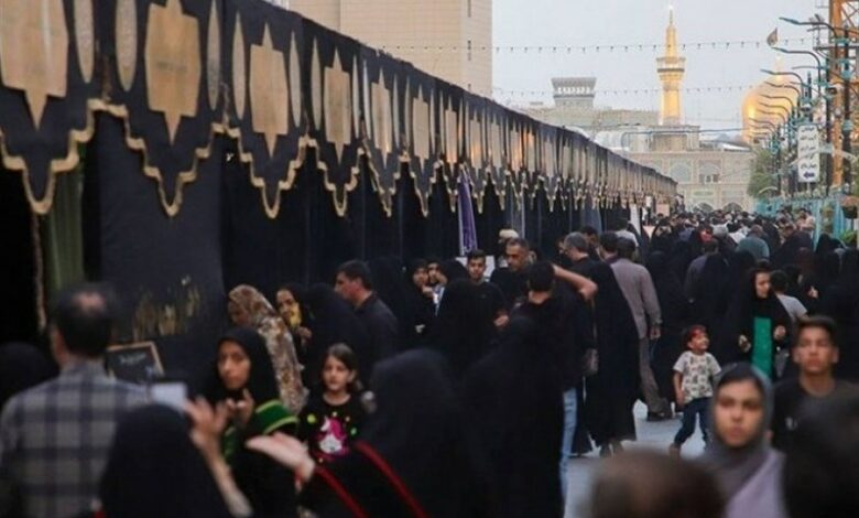 «حسینیه حرم» میزبان زنجانی‌ها + فیلم