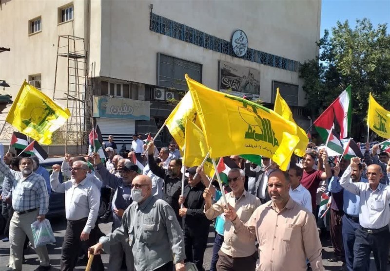 راهپیمایی مردم بوشهر در محکومیت جنایات اسرائیل