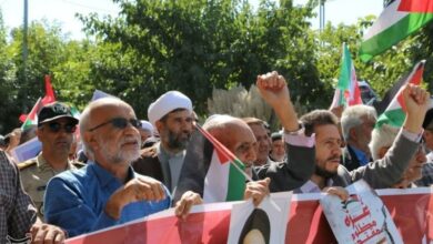 _راهپیمایی_ _مردم_ _سیستان_ _در_ _محکومیت_ _اسرائیل_