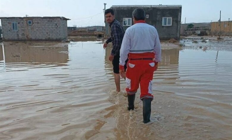 سیل و رانش سنگ‌ریزه بخشی از مازندران را فرا گرفت