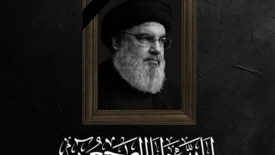 عزاداری طلاب قم در سوگ شهادت سید حسن نصرالله