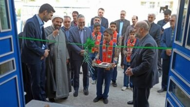 افتتاح نمازخانه چندمنظوره در مدرسه ابن سینای بیرجند