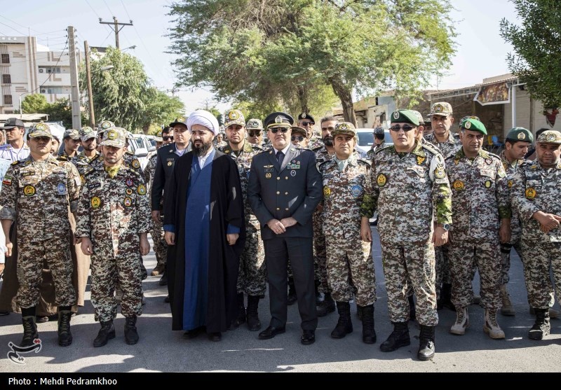 تصاویر تسنیم از تشییع شهدای پدافند ارتش در خوزستان