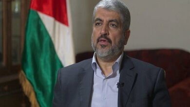 خالد مشعل: خداوند پایانی باشکوه را برای «السنوار» برگزید